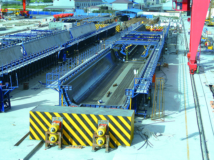 马来西亚LRT3  U梁模板项目